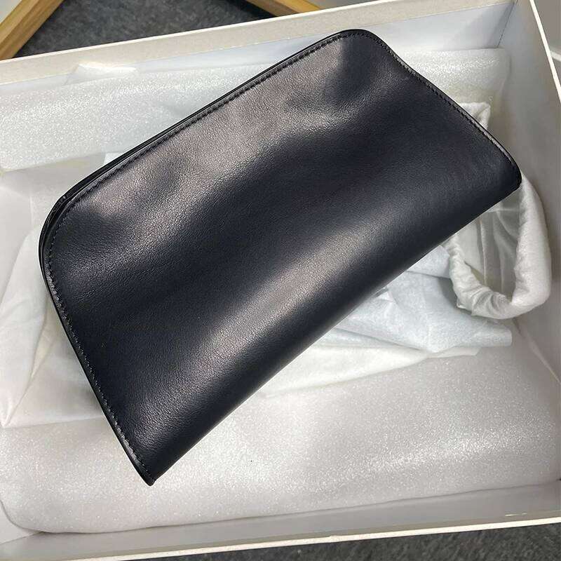 Row Bag Soft Drinking Milk Calf Leather Women's Tr-Peggy2025 Single Shoulder Armpit Handbag