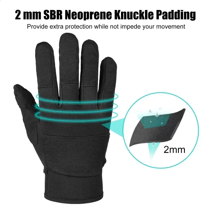 Army Full Finger Gloves Utility Bicycle Military Tactical Gloves Garden Stabresistant Gloves Men Women Microfiber Work Gloves 250919