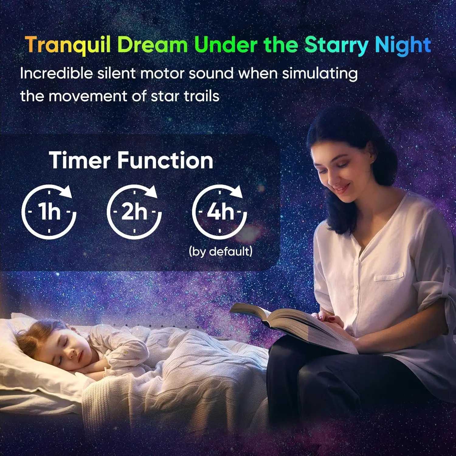 Galaxy Projector for Bedroom HD Image Star Projector Adjustable Galaxy Light Knob 13 Film Discs Planetarium Projector for Ki Z250919