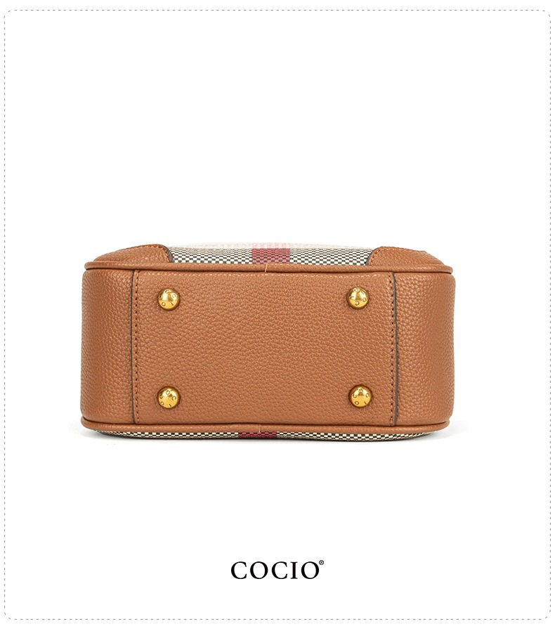 COCIO Free delivery designer bag tote bag Unique texture single shoulder cross body bag underarm bag high capacity