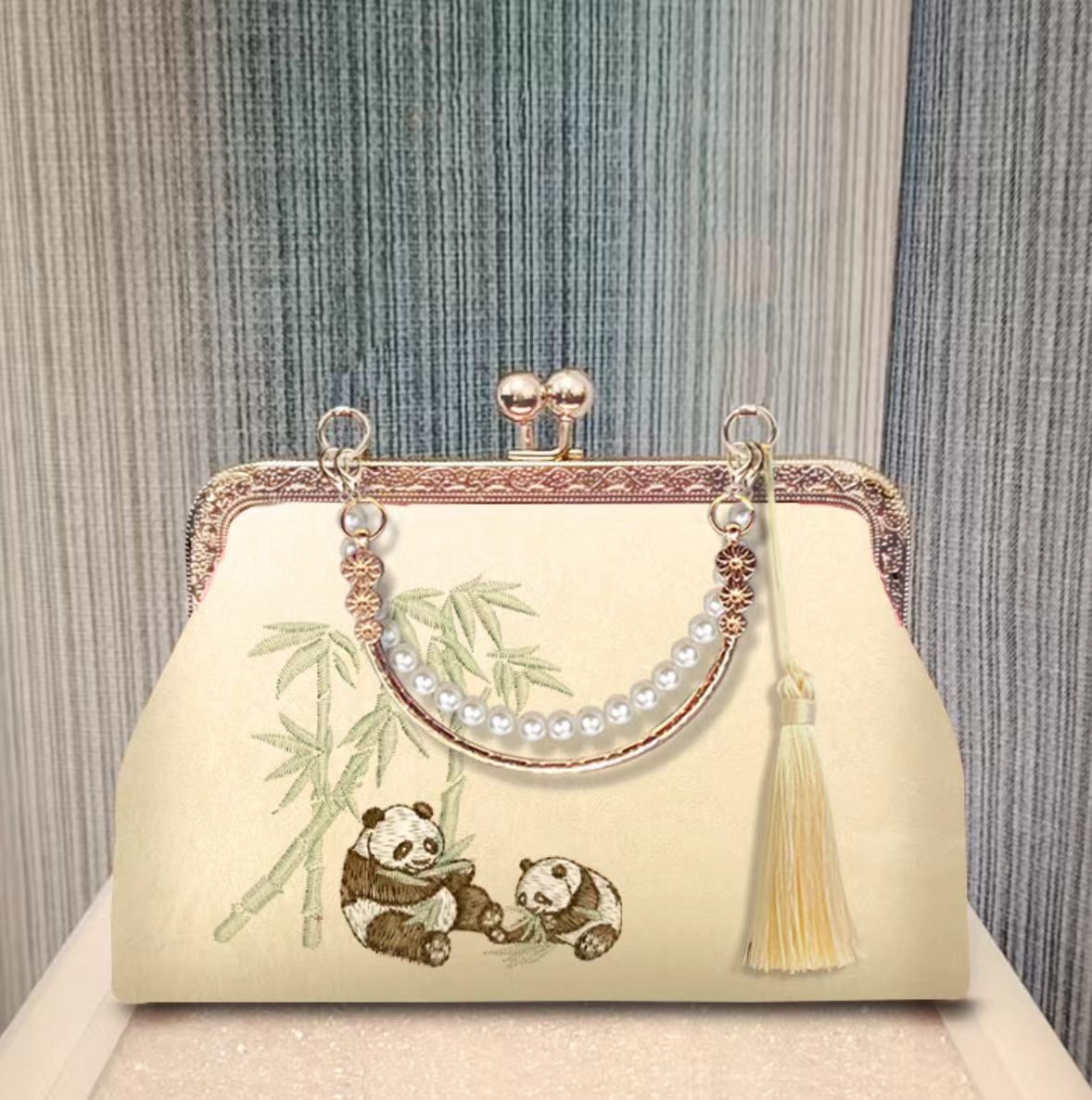 Pure Hand Embroidery Designer Bag Luxury Handbags New China-style Tote Bag High Quality Purses Designer Bags For Women Cross body Designer embroidered