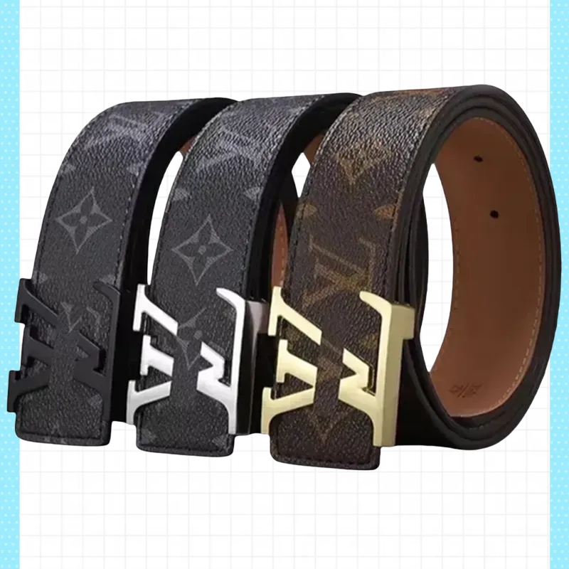 designer quiet belts for women mens belt nice Genuine Leather multiple styles 4.0 cm width high-quality with no box optional