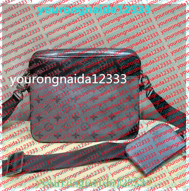 Mens Shoulder Bags PU leather Designers Messenger Bag Famous Trip Postman Classic Handbag Briefcase Crossbody Good quality Bags with dust bag Man Purse Bags