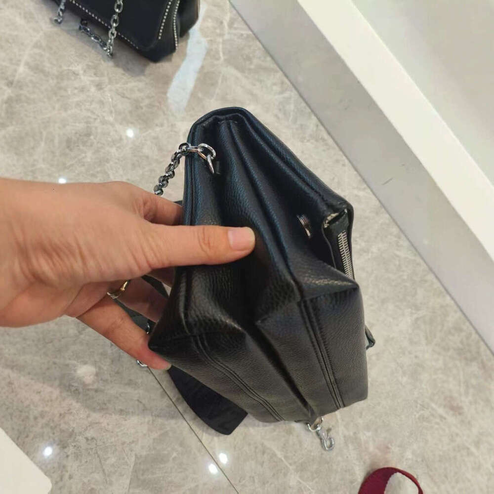 French New Diamond-Encrusted Chain For Women, Crossbody Business Simple Casual Trendy Bag B3