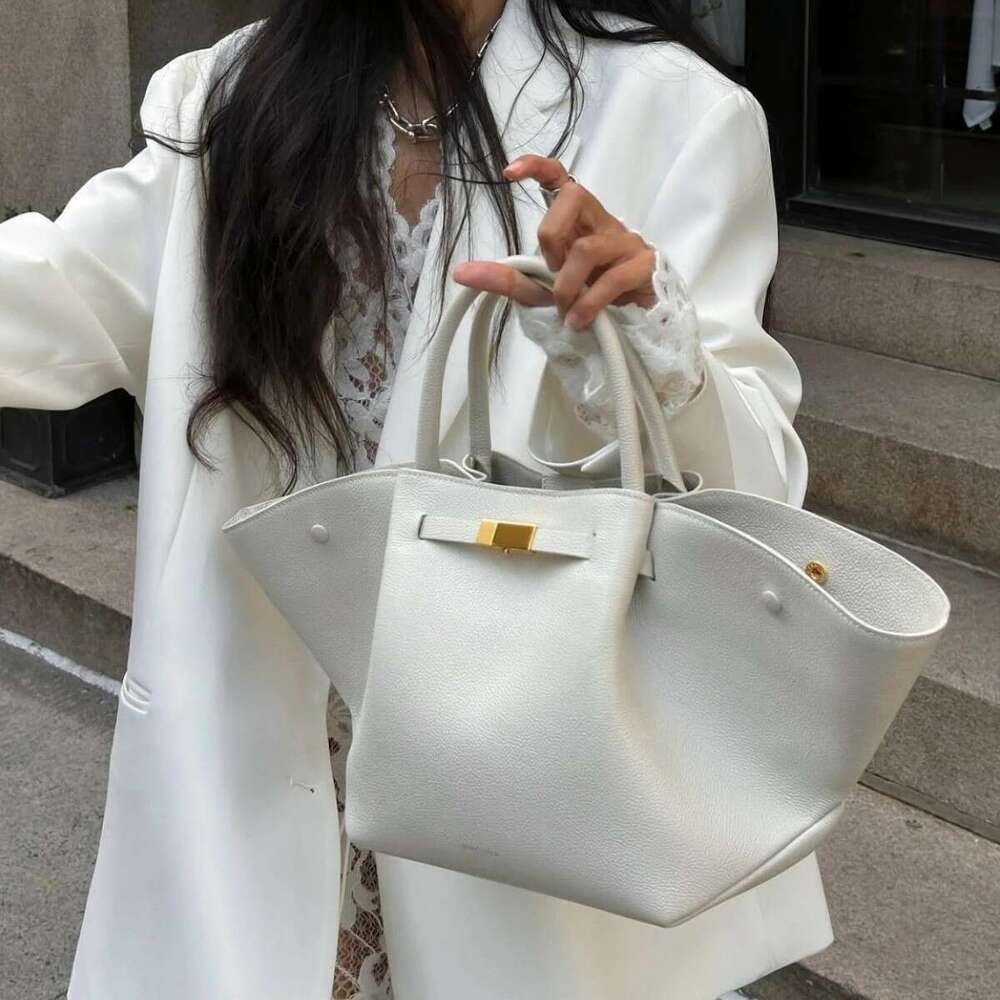 Designer Bags Fashion Tote Bags Handbag British Niche Wing Large Capacity Tote Bag Lychee Pattern Handbag