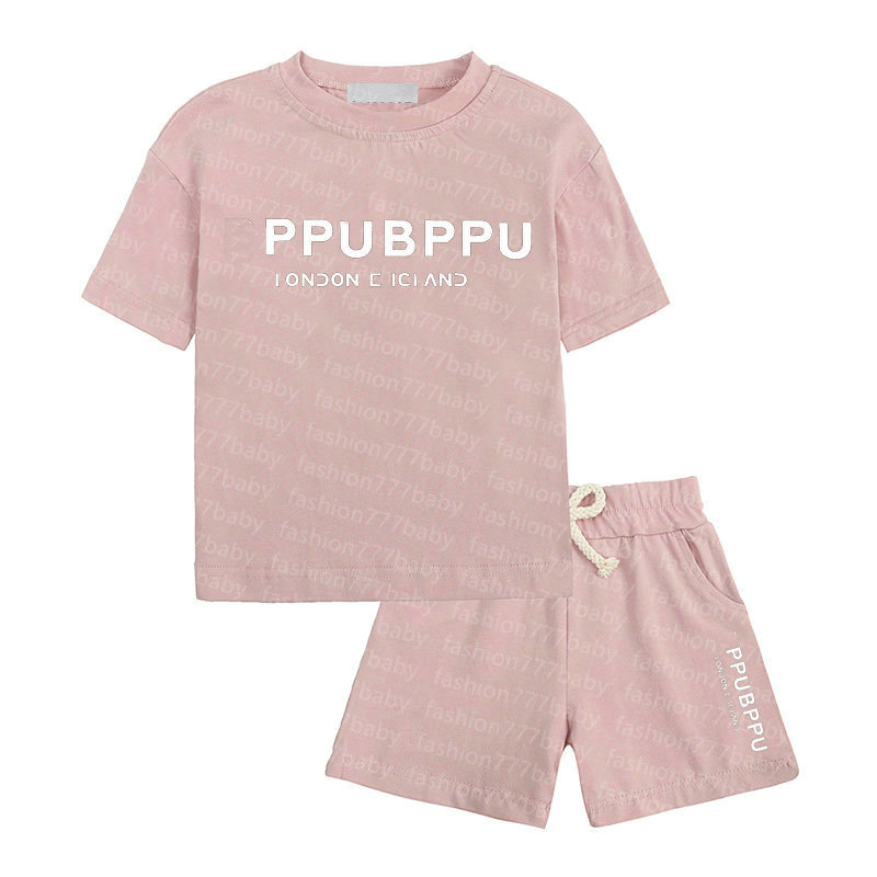 New 8 styles Kids Clothing Sets T-Shirt Pants Set Brand printing Children 2 Piece cotton baby Boys girl Outdoor fashion sports Clothing Fashion Appar R908