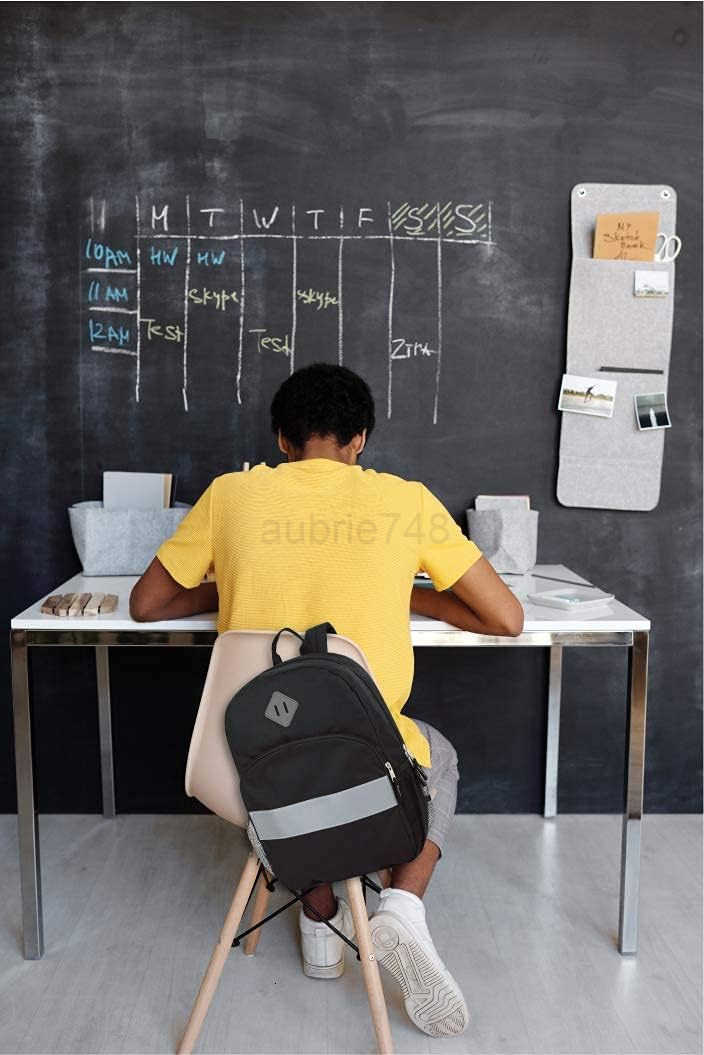 Trail maker Reflective Backpack for School Colorful Backpack with Reflector Strips Side Pocket Padded StrapsZ250920