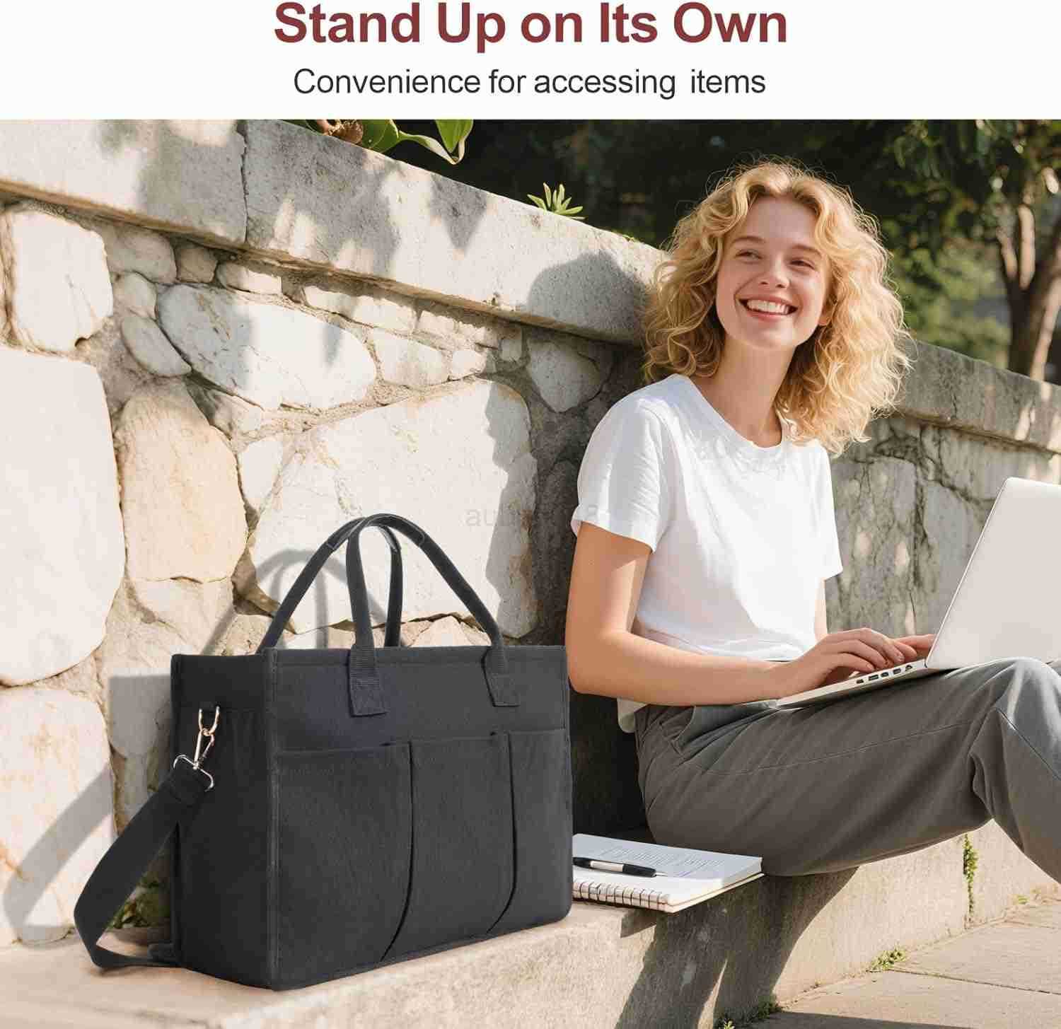 College Tote Bag for School Large Canvas Teacher Tote Clinical Nurse Bag for Women Nursing WorkZ250920
