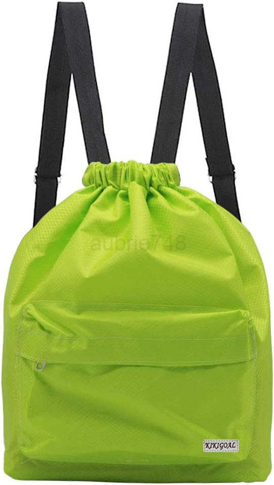 Dry Wet Separated Swimming Bag Portable Drawstring Backpack Waterproof Gym Sports Pool Beach Gear BagZ250920