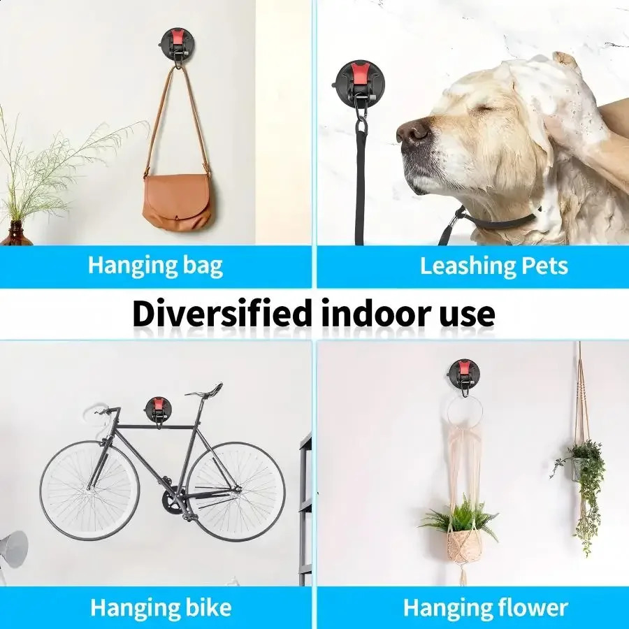 Heavy Duty Suction Cup Anchors StrongMultiFunction Car Mount Camping Tarp Accessories with Securing Hooks 250919