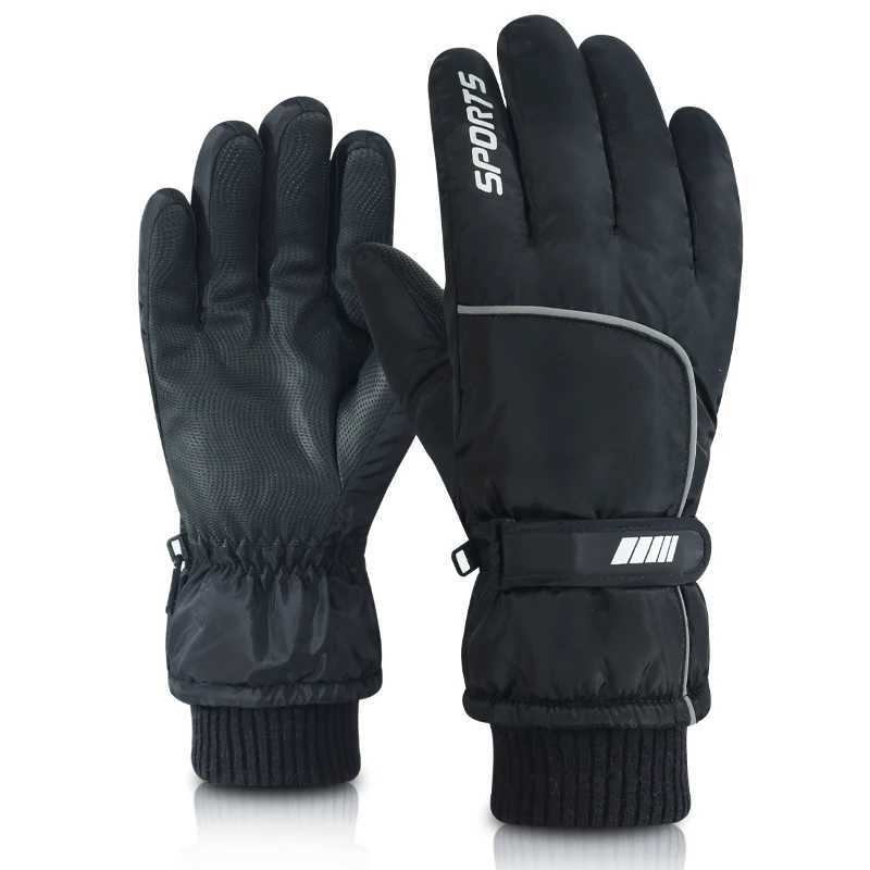 Mens AND WOMENS Professional Winter Warm Skiing Gloves Warm Snow Gloves Waterproof Motorcycle Gloves Smile 506 Touch Screen L250920