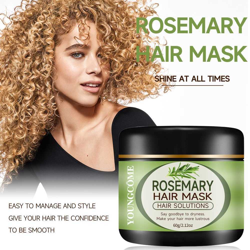 Rosemary Hair Mask Anti Hair Loss Prevent Baldness Thicker Repair Damage Scalp Treatment Shiny Soften Nourish Hair Growth Cream F250919