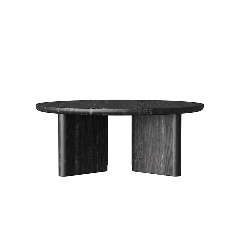Living Room Furniture Stylish Pair of Grayish - black Molecular - inspired Coffee End Tables, Upgrade Your Living Space