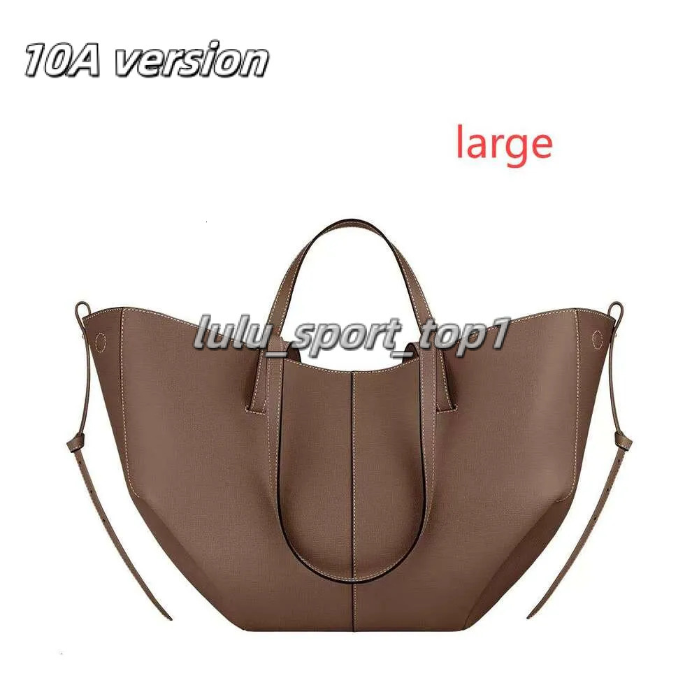 Designer polenelies bag Bag Cyme Bag Mini Tonca Textured Duo Shoulder Camel Numero Un Nano Ma Tote Women Cross Body Bags Lady Handbag Leather Bag Moon Underarm