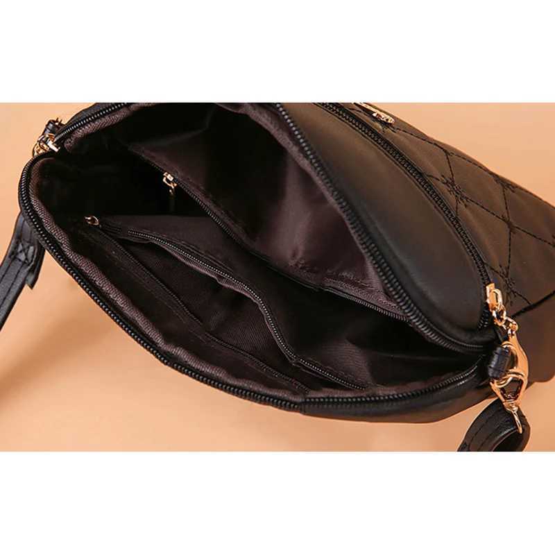 New Arrival Simple Shoulder Bags for Women Embroidery Heart Crossbody Purse Female Leather Black Handbag Small Messenger Bag L250920