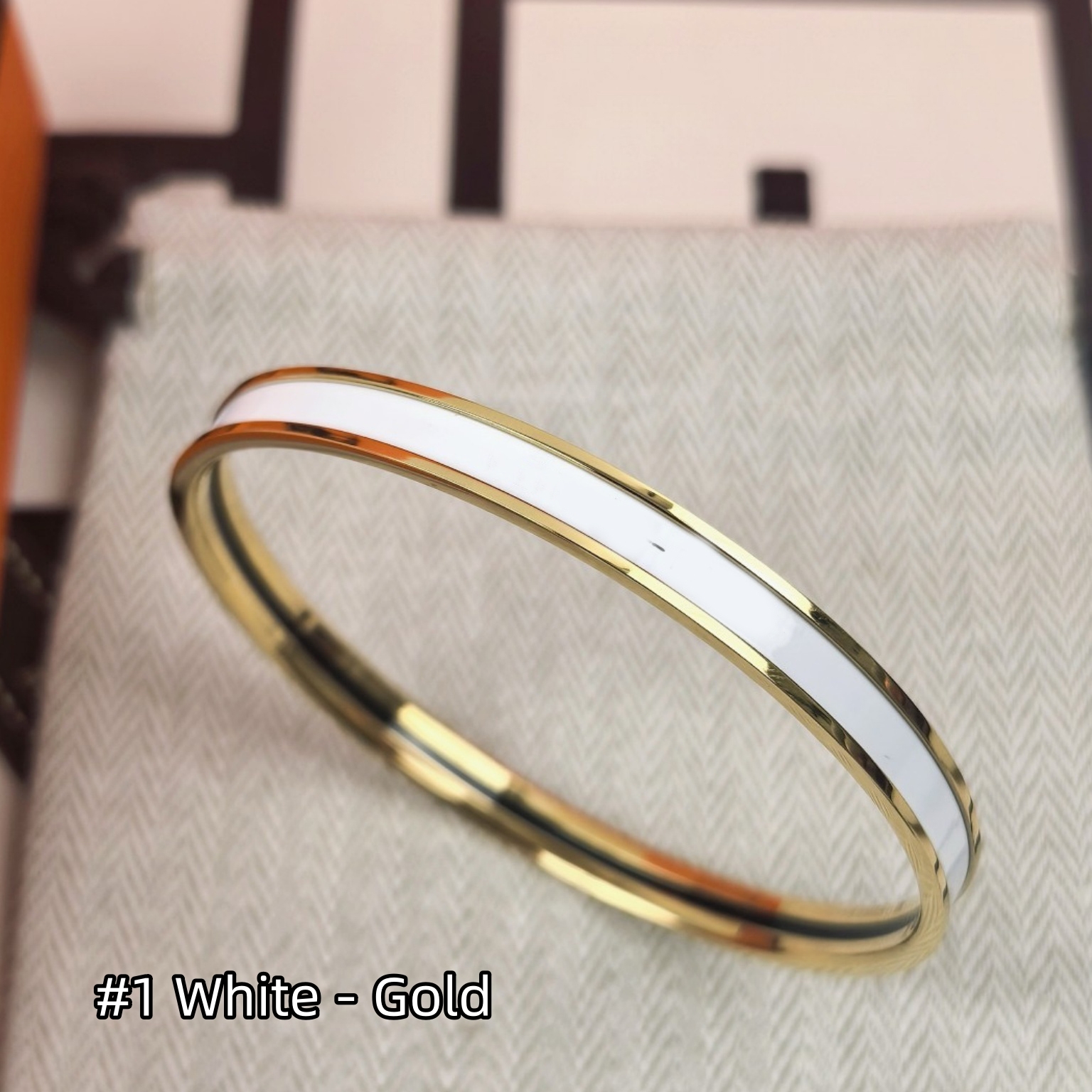 (Order by pic in opt, not by desc) design Narrow Enamel Bracelet - Exquisite and Elegant women Jewelry