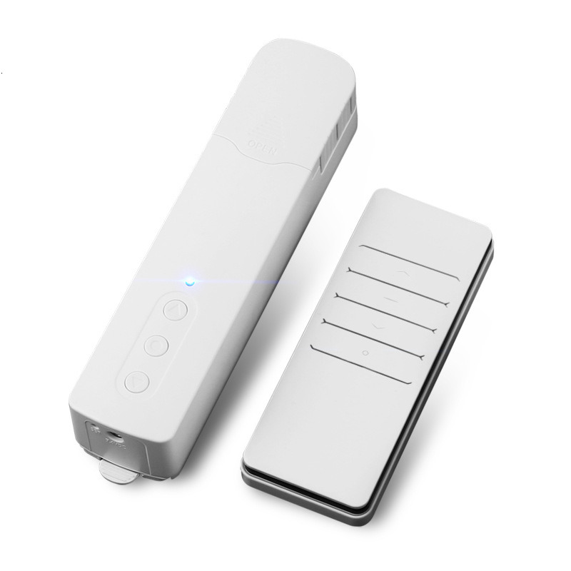 Intelligent remote control for opening and closing curtains, curtain motor, plug-in WIFI voice controlled blinds, bead curtains, curtain motor chargin