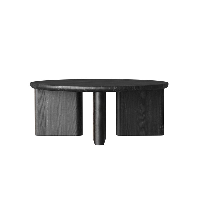 Living Room Furniture Stylish Pair of Grayish - black Molecular - inspired Coffee End Tables, Upgrade Your Living Space