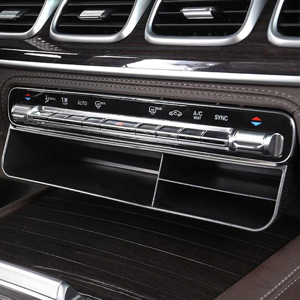 Car Center Console Middle Organizer Tray Armrest Storage Box Container Tray Box For Mercedes Benz GLS450 X167 63 GLE350 W167 Coupe C167 400 580 53 AMG