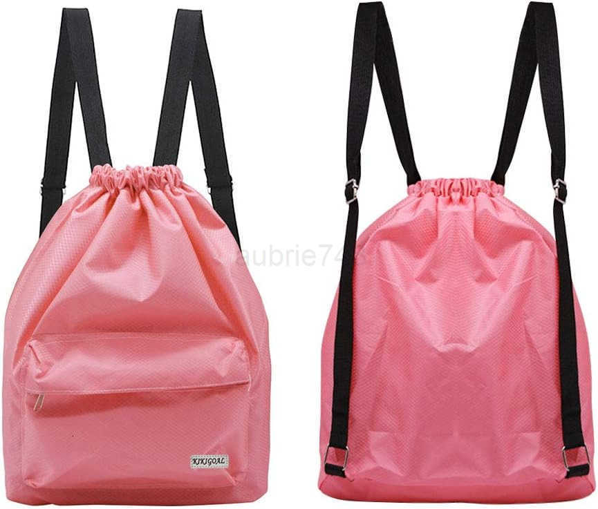 Dry Wet Separated Swimming Bag Portable Drawstring Backpack Waterproof Gym Sports Pool Beach Gear BagZ250920