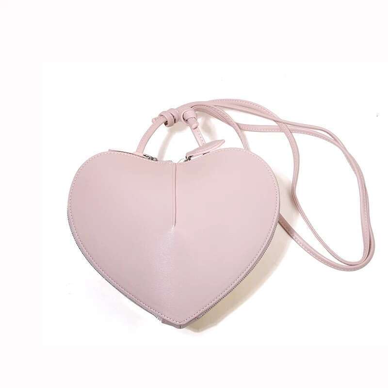 2025 Spring Summer New Single Shoulder Crossbody Heart-Shaped Women's Korean and Japanese Versatile Bag