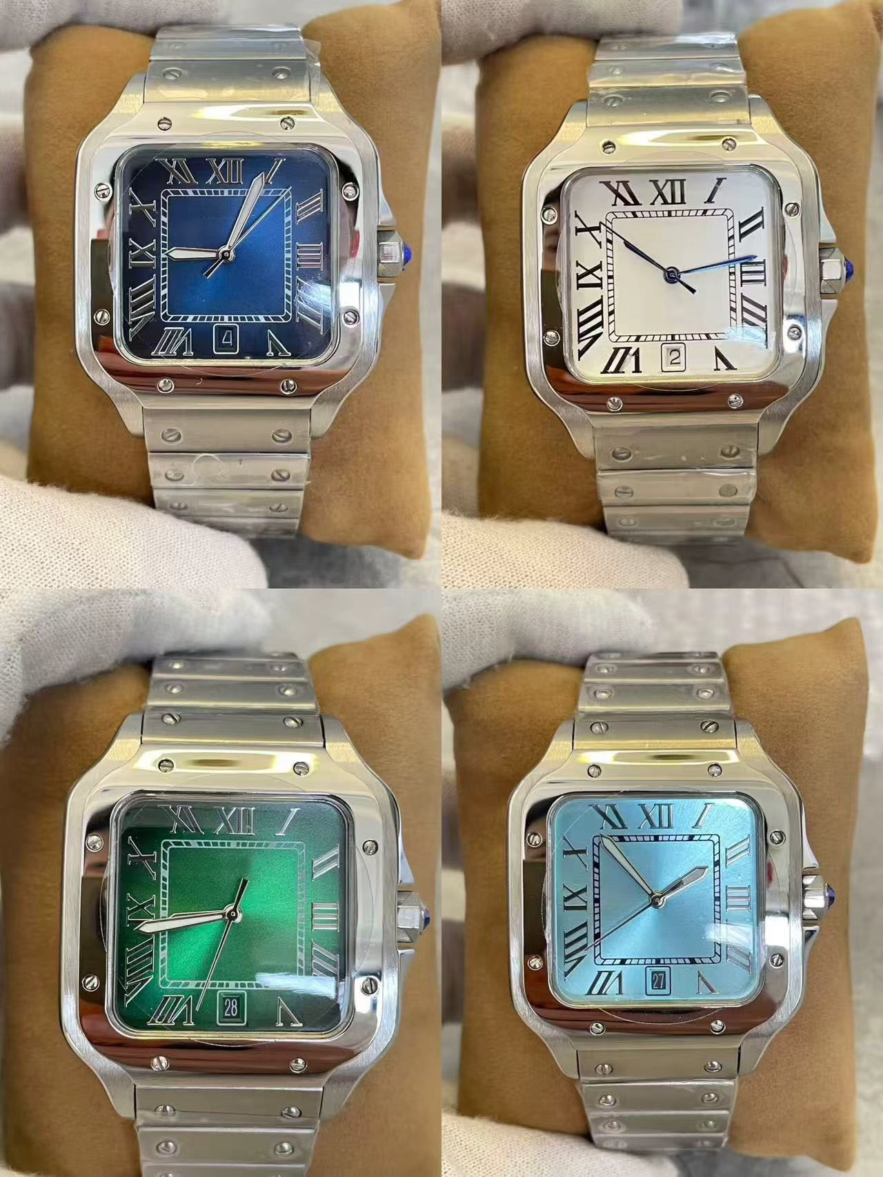 Hot Luxury Mens Watches 2813 Movement & Sapphire Glass | Available Straps | Durable 904L Stainless Steel