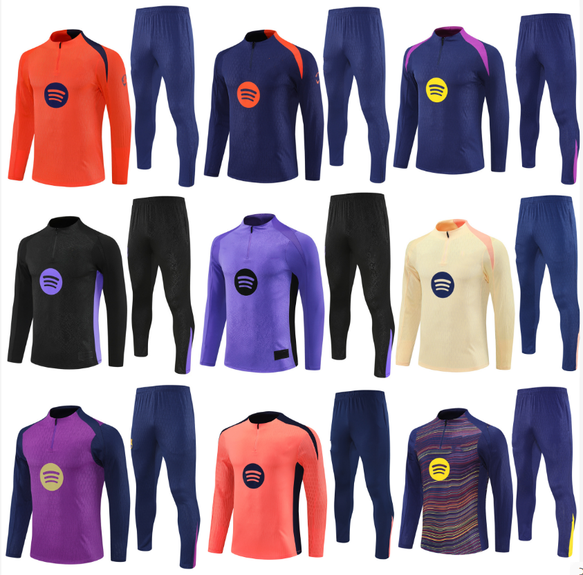 chandal Tracksuit LAMINE YAMAL LEWANDOWSKI soccer TRAINING barcelonaES 2025 26 GAVI PEDRI RASHFORD kid kit Tracksuits