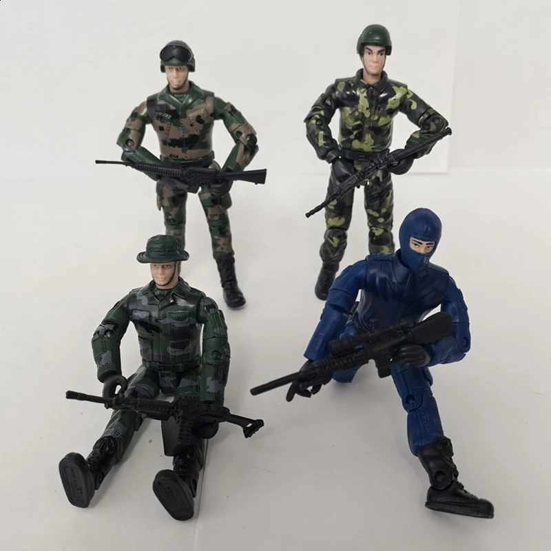 210Pcs Solider Military Action Figure Seal Special Arms Navy Rare Limit Collect Soldier Model Toy Gift for Kid Adult 250919