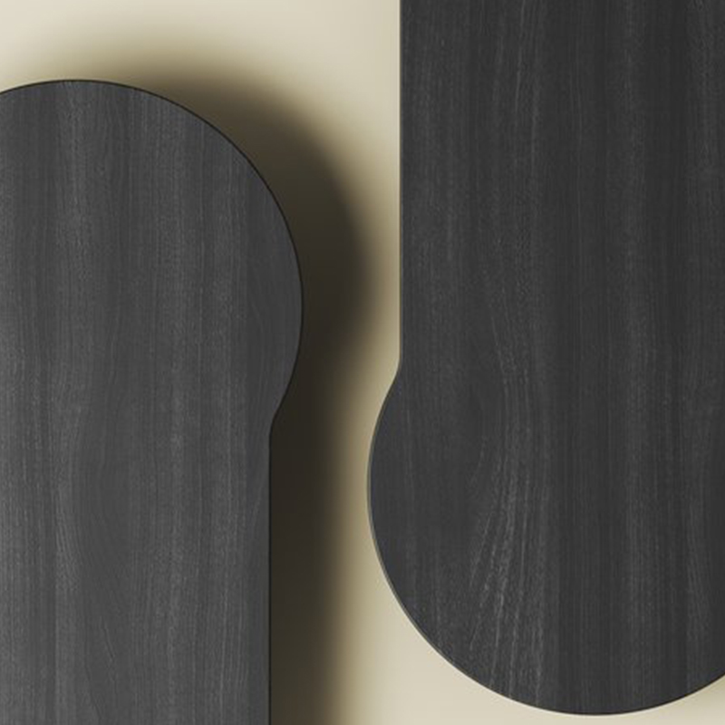 Living Room Furniture Exquisite Set of Molecular - Inspired Wooden Coffee and Side Tables, Elevate Your Living Space