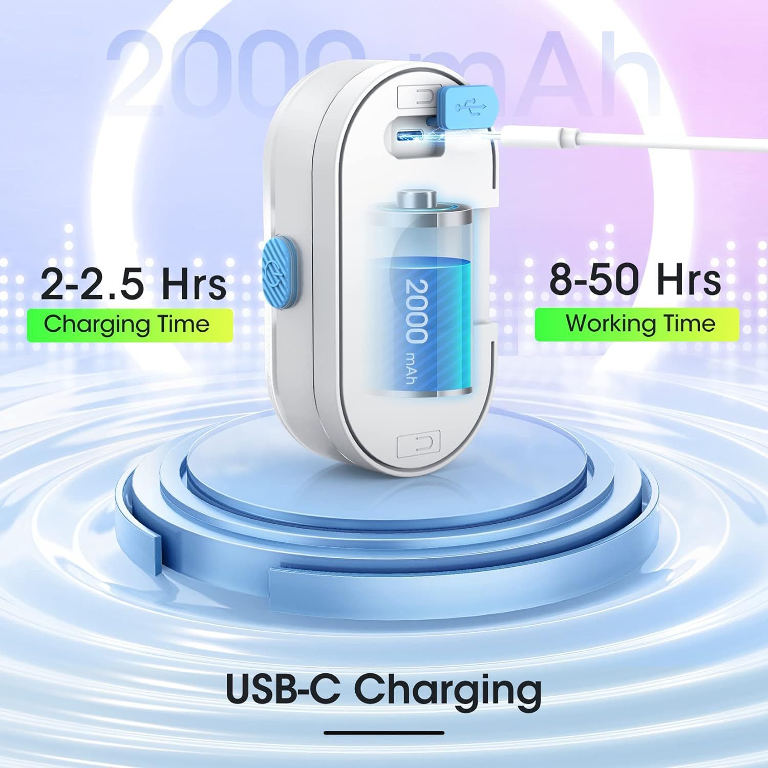 IP68 USB Rechargeable Pool Light with 21 LEDs, Magnetic & Suction Cup Installation, 50 Hours Runtime RGB LED Strip Light for Pool Party Outdoor Decora