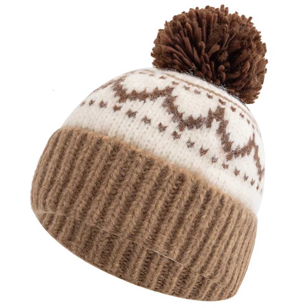 New Wen Winter Pps Knit Hat Fashion Beanie Hats For Wen Streetwear Winter Dan Hat Y250920