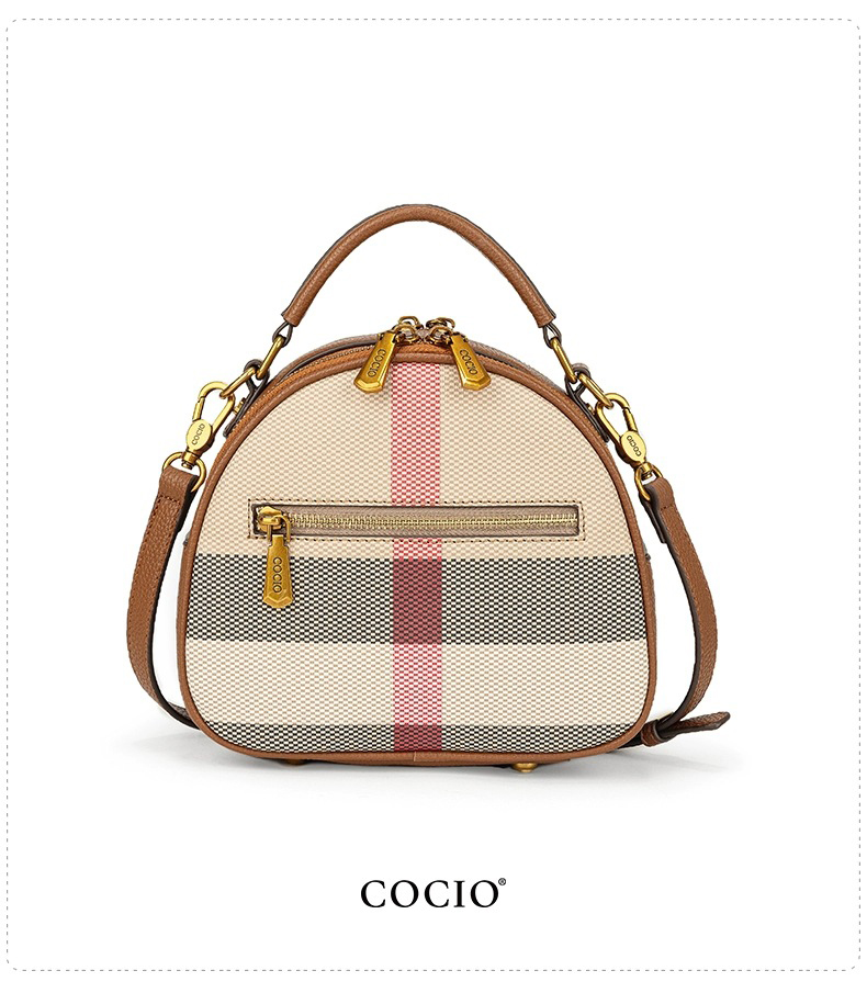 COCIO Free delivery designer bag tote bag Unique texture single shoulder cross body bag underarm bag high capacity