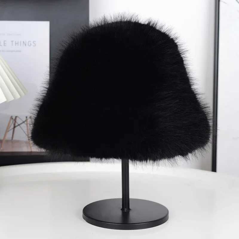 2025 New Winter Wen Fisherman Beanie Hat Thick P Princ Style Cfort Warm C for Large Size Y250920