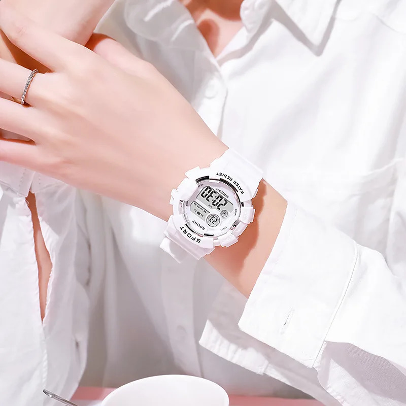 Fashion Kids Watches Luminous Waterproof Sports Digital Watch Alarm Clock Watches Boys Girls Student Smart Electronic Watch Gift 250919