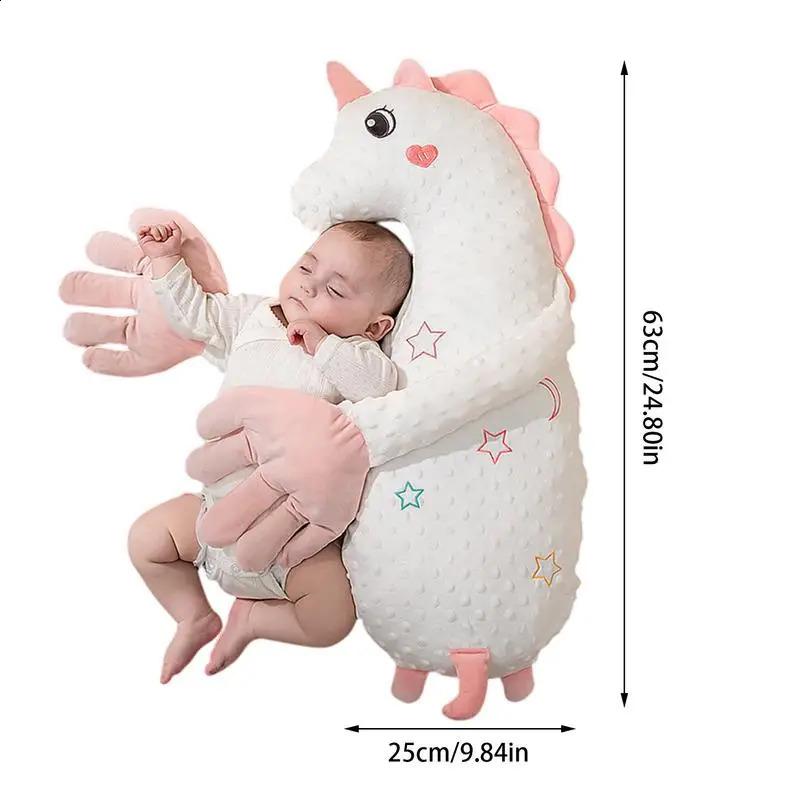 Baby Sleeping Patting Doll Pillow Electric Stuffed Animal Sleep Soothers Adjustable Speed Remote Control Calming Toys 250920