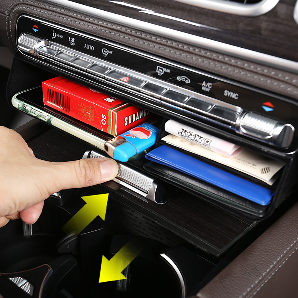 Car Center Console Middle Organizer Tray Armrest Storage Box Container Tray Box For Mercedes Benz GLS450 X167 63 GLE350 W167 Coupe C167 400 580 53 AMG