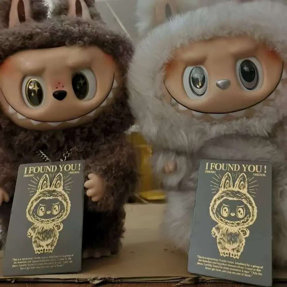 Children's toys as birthday gifts Leader Vinyl Plush Labubu Grand 58Cm Angel Figure Blind Box Handmade Valentine's Day Gift
