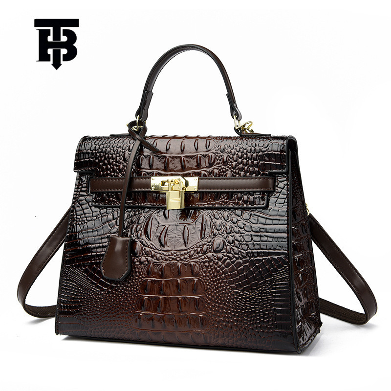 TB BHULAMTE Free Shipping New Designer Women's Bag Multifunctional Women's Bag Crocodile Pattern Handbag Small Square Bag High-quality Shoul