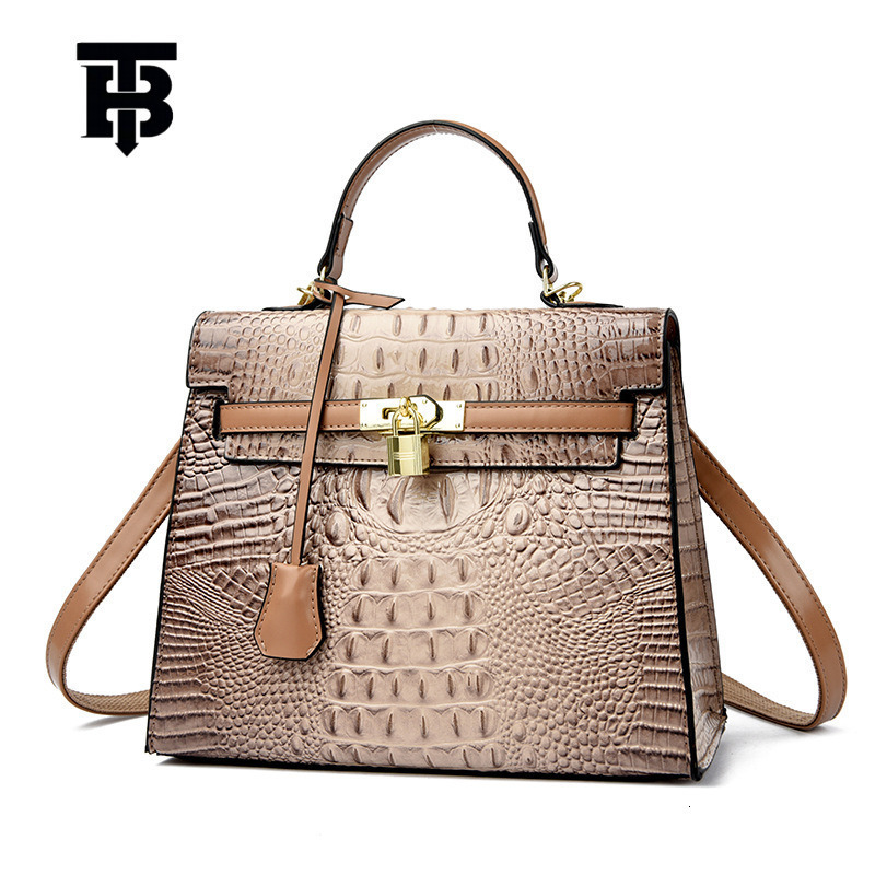 TB BHULAMTE Free Shipping New Designer Women's Bag Multifunctional Women's Bag Crocodile Pattern Handbag Small Square Bag High-quality Shoul
