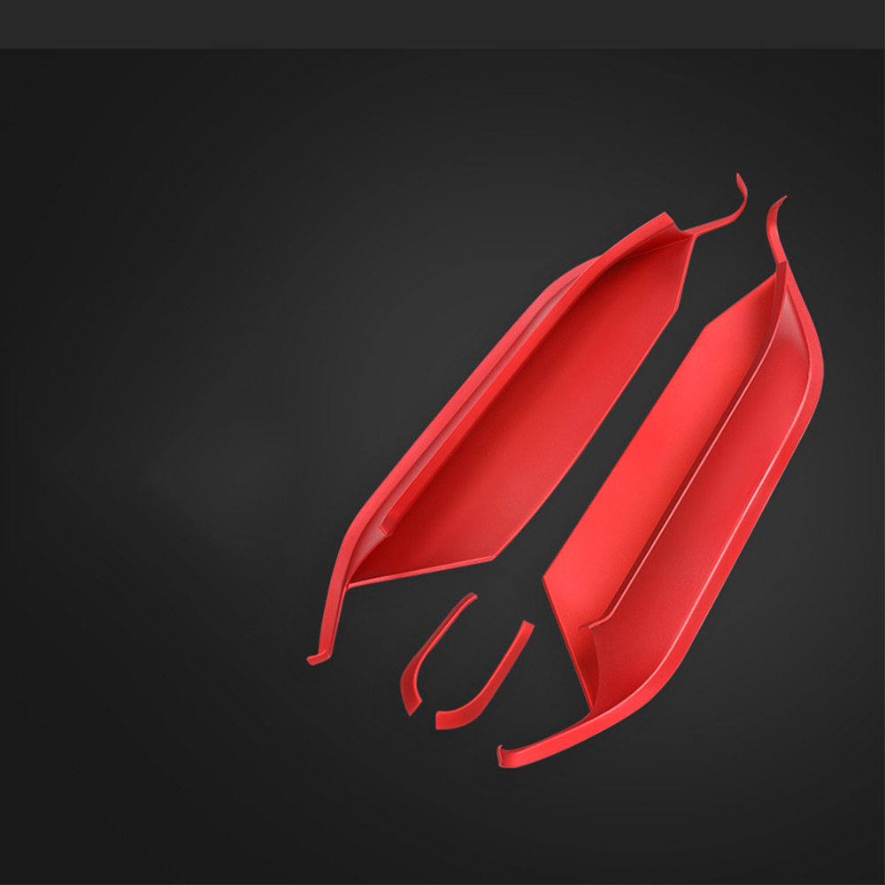 Car Center Console Armrest Side Storage Box Mobile Phone Box Holder Organizer Cover Trim For Porsche Cayenne 2018-2026 Car Accessories