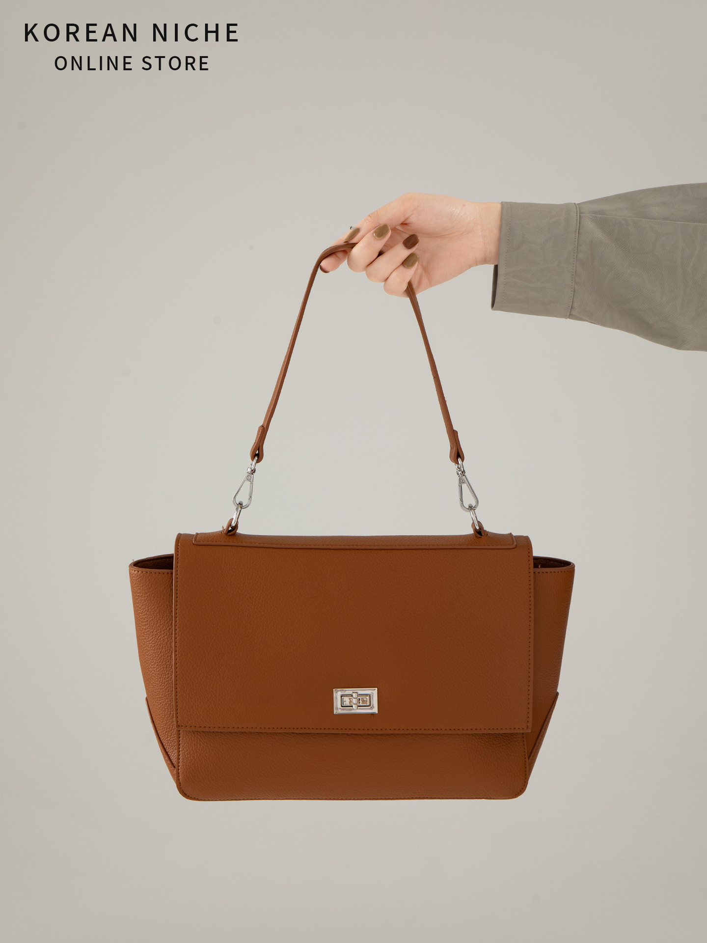 Niche Design Korean-Style Light Versatile Small Square For Women 2025 New Model Shoulder High-End Sense Commuter Crossbody Bag