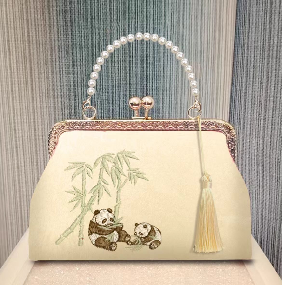 Pure Hand Embroidery Designer Bag Luxury Handbags New China-style Tote Bag High Quality Purses Designer Bags For Women Cross body Designer embroidered