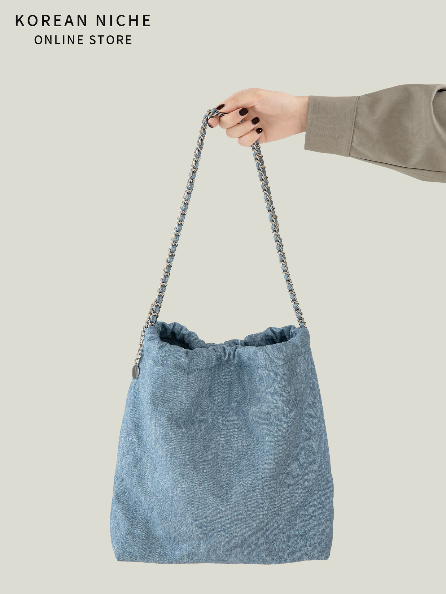 2025 New Style Fashionable Versatile Large-Capacity Tote Women - Korean Version Niche Retro Chain Handheld Single-Shoulder Bag For Commuting