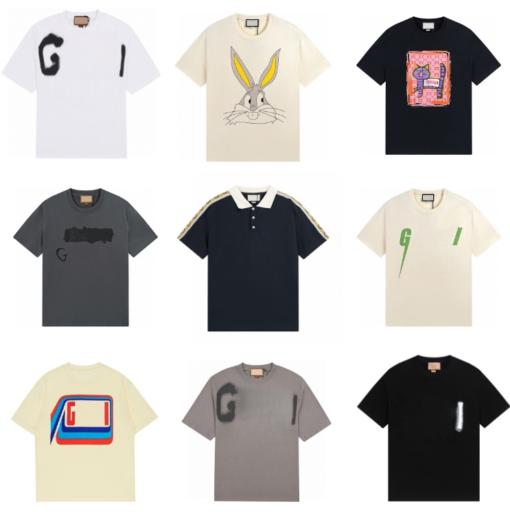 Designer Mens T Shirt Men Womens Shirts Summer Fashion clothes Tshirt Wash Letters Casual Streetwear Washed Short Sleeve Man tee Woman Tops Clothings