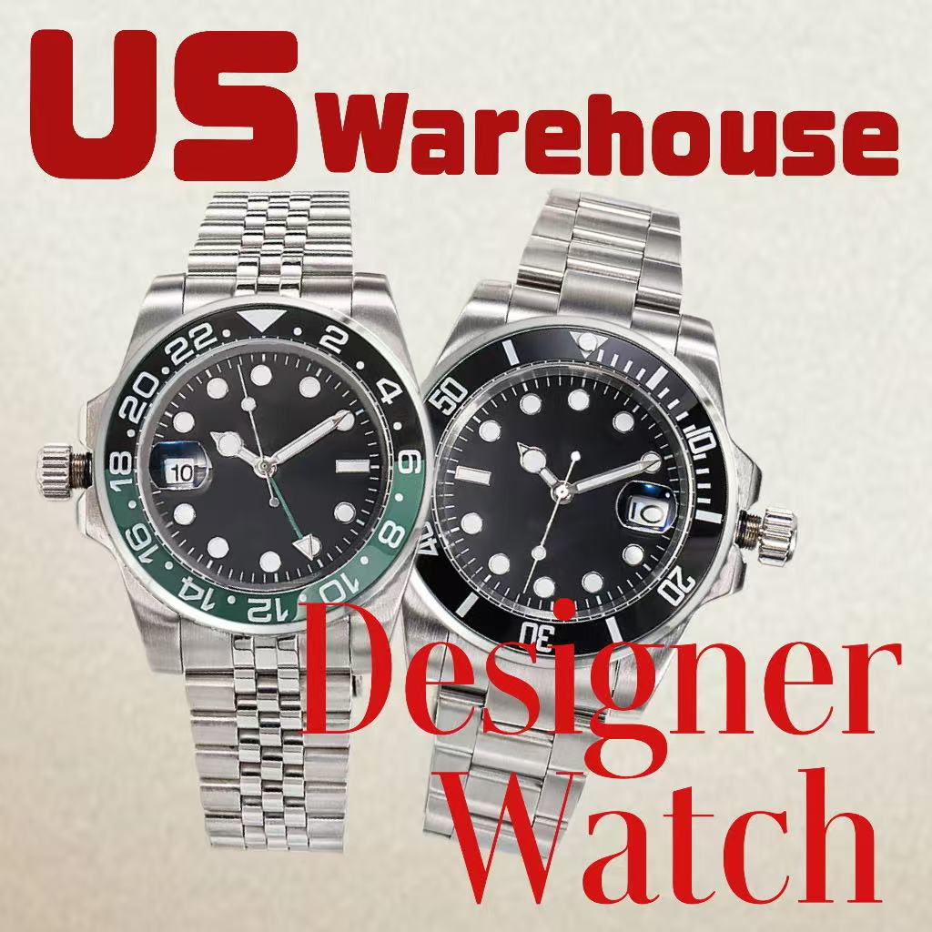 watch mens 41mm mechanical automatic 2813 luminous sapphires waterproof glide buckle fashion designer wristwatches with box