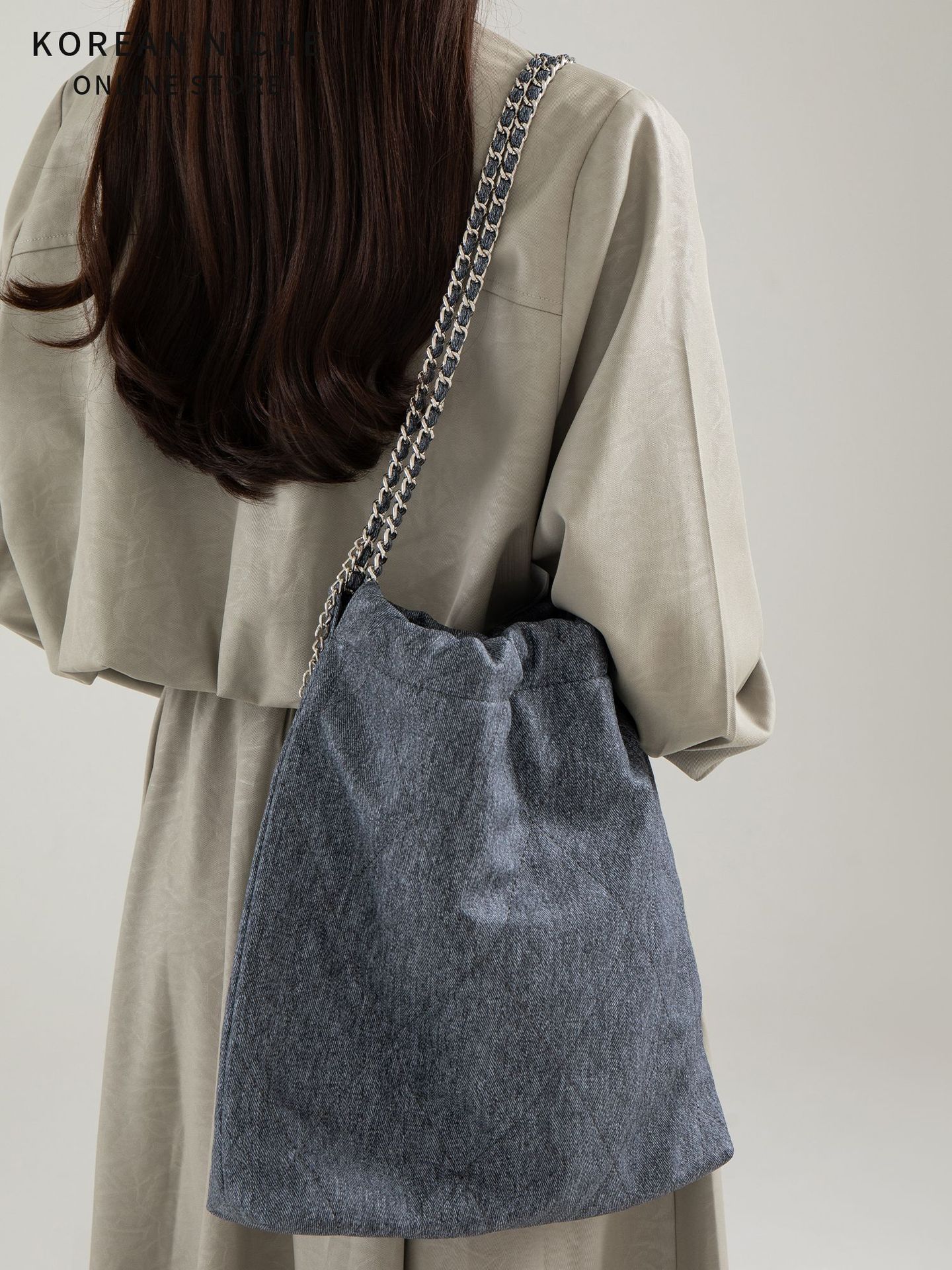 Hot-Selling New Style Fashionable Versatile Large-Capacity Tote Women - Korean Version Niche Retro Chain Handheld Single-Shoulder Bag For Commuting