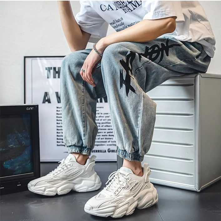 Men Shoes 2025 New Fashion Trend Breathable Mesh Sneakers Male Comfortable Soft Bottom Casual Platform Shoes Tenis Hombres W250920