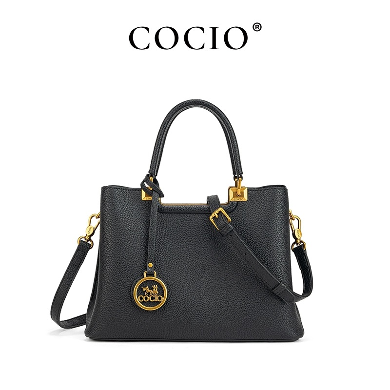 COCIO Free delivery designer tote Bags For woman ladies flap lady camellia flower square bag handbag pink cross body bag
