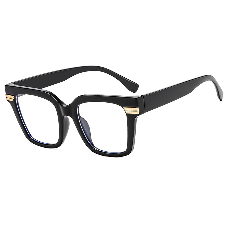 Square Oversized Eyewear Frames 2025 New Anti Blue Light Euro American Trendy Women Instagram Viral Daily Use