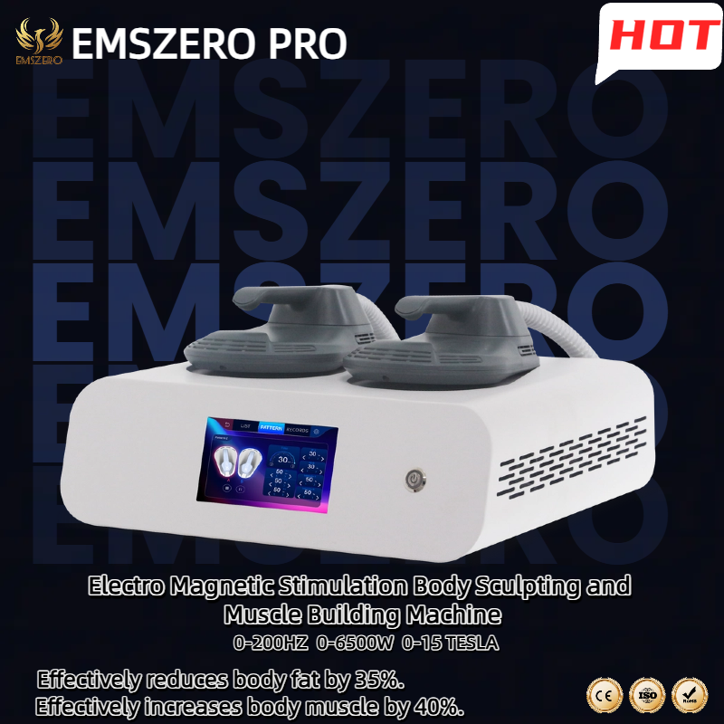 EMSzero RF HIEMT EMS Sculpt Machien Eletric Muscle Stimulator Muscle Massager Fat Burner Weight Loss Butt Lifter Shaper Slimming Machine CE